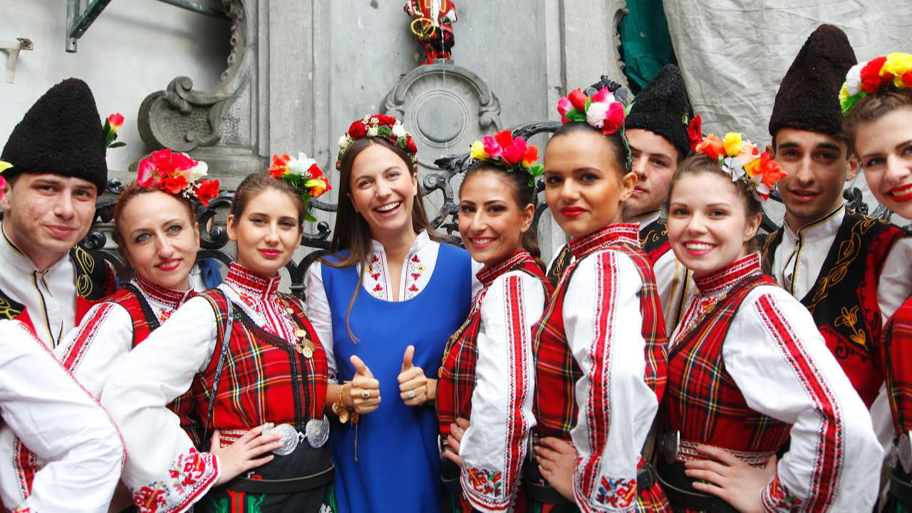 "Zlatna Trakia" led the Great Choir dance in Brussels